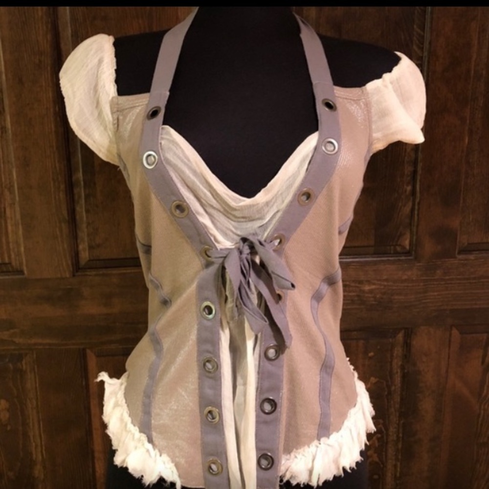 Roberta Scarpa unique/sensual off the shoulder top